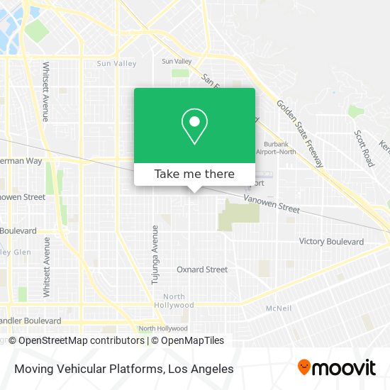 Moving Vehicular Platforms map