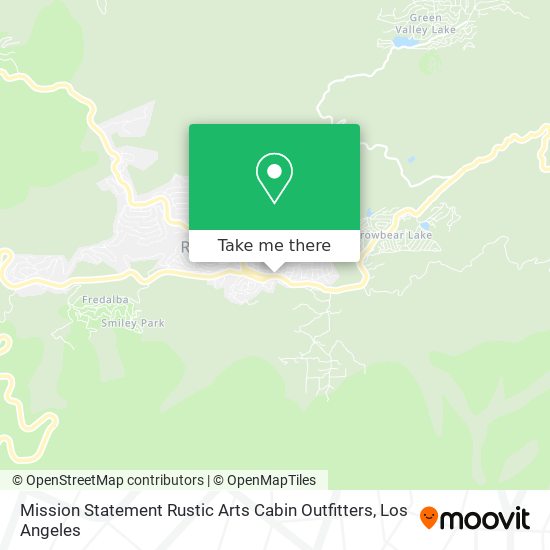 Mission Statement Rustic Arts Cabin Outfitters map