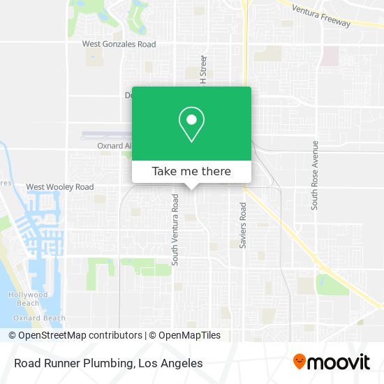 Road Runner Plumbing map