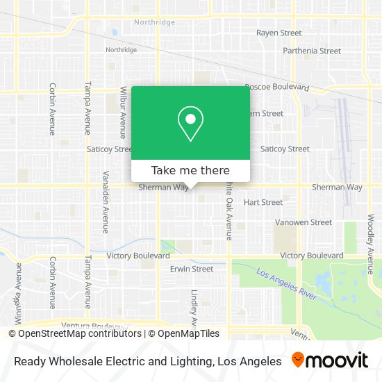 Mapa de Ready Wholesale Electric and Lighting