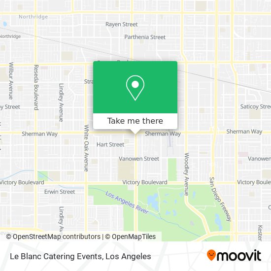 Le Blanc Catering Events map