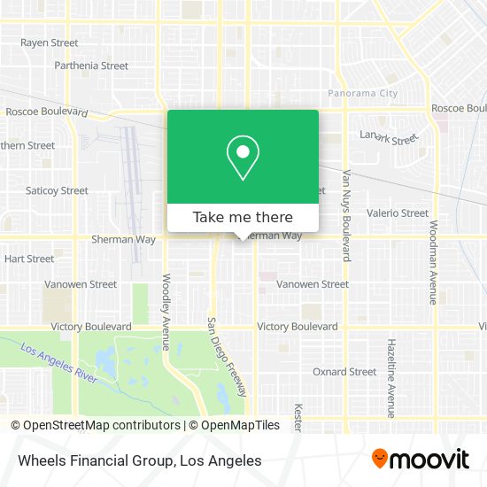 Mapa de Wheels Financial Group
