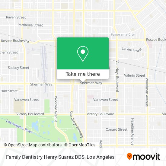Mapa de Family Dentistry Henry Suarez DDS