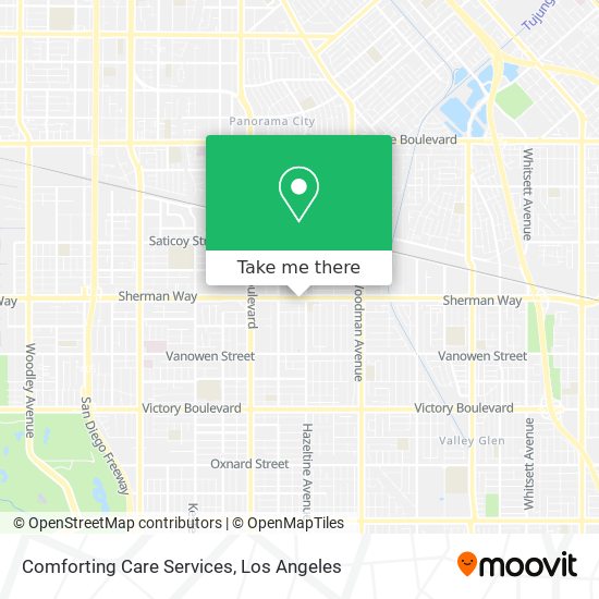 Mapa de Comforting Care Services