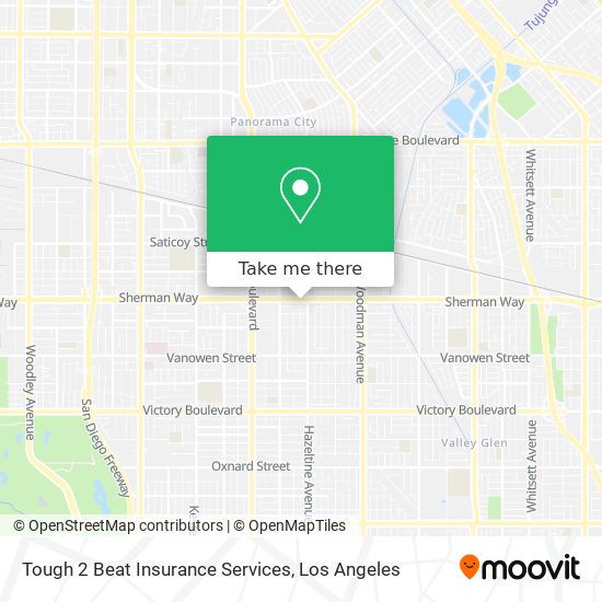 Tough 2 Beat Insurance Services map