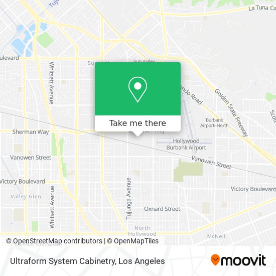 Ultraform System Cabinetry map