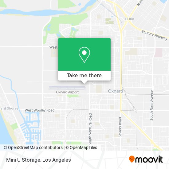 Mapa de Mini U Storage