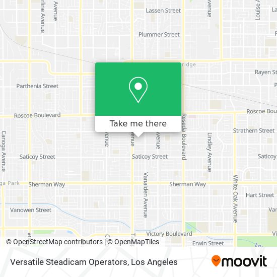 Versatile Steadicam Operators map