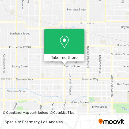 Specialty Pharmacy map