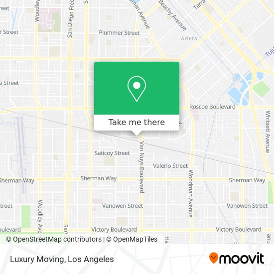 Luxury Moving map