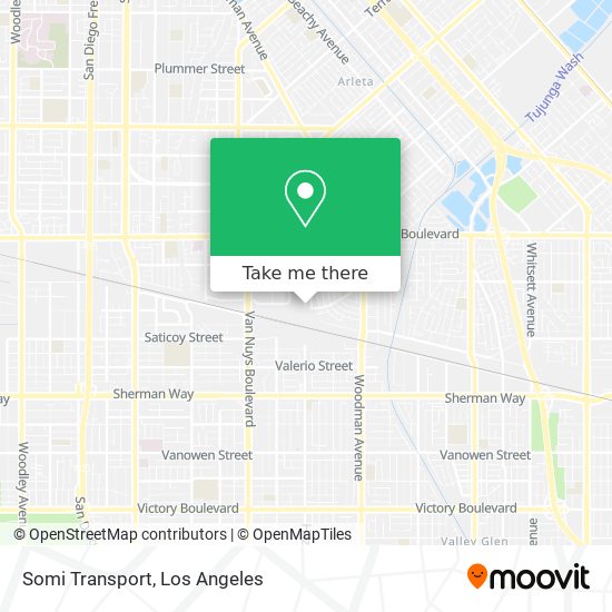 Mapa de Somi Transport