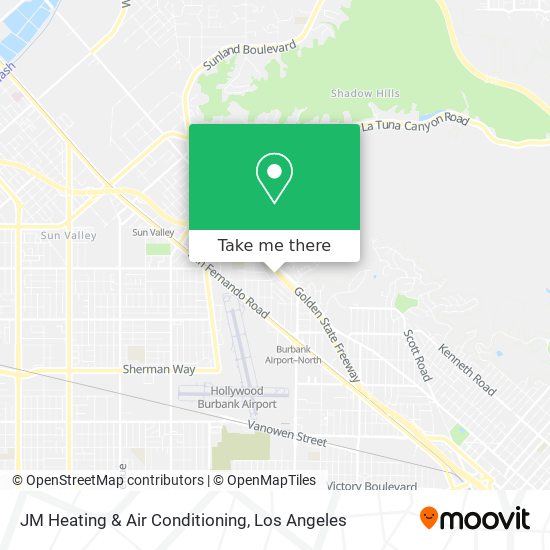 JM Heating & Air Conditioning map