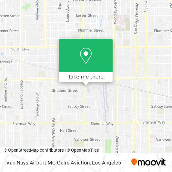 Mapa de Van Nuys Airport MC Guire Aviation