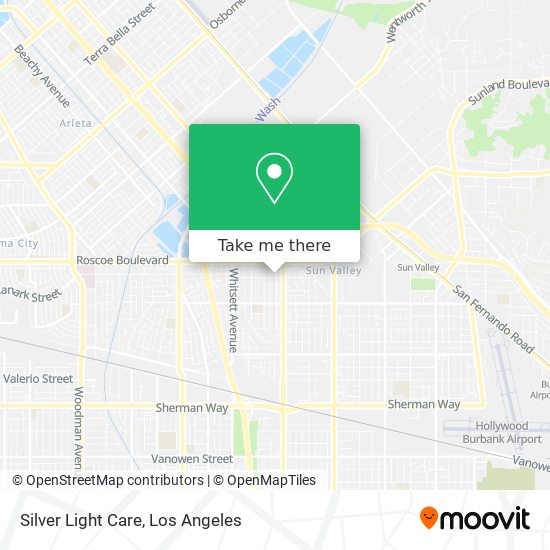 Silver Light Care map