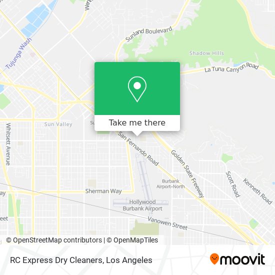 RC Express Dry Cleaners map