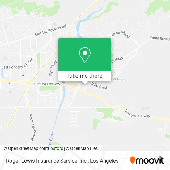 Roger Lewis Insurance Service, Inc. map