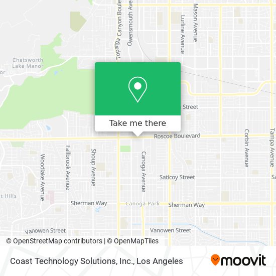 Coast Technology Solutions, Inc. map