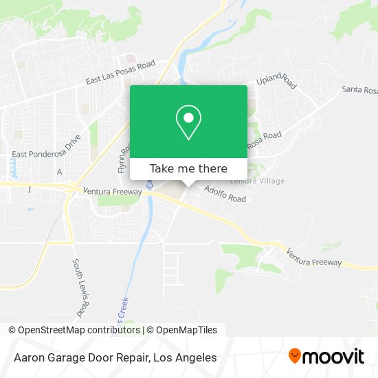 Aaron Garage Door Repair map