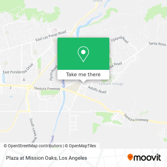 Plaza at Mission Oaks map
