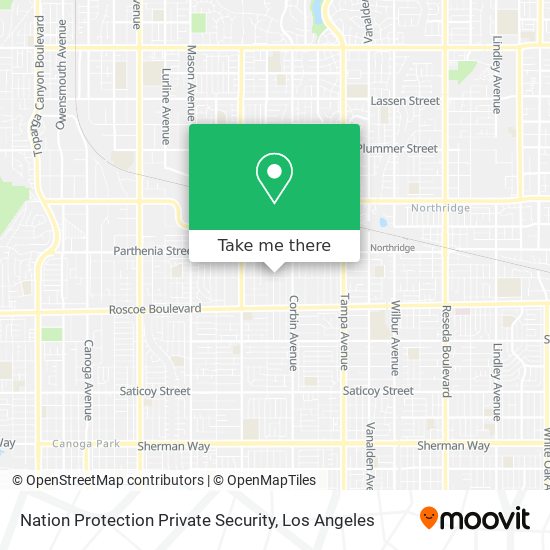 Nation Protection Private Security map