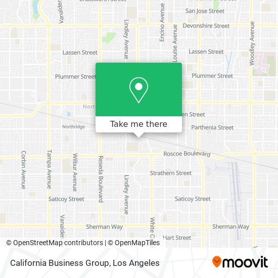 California Business Group map