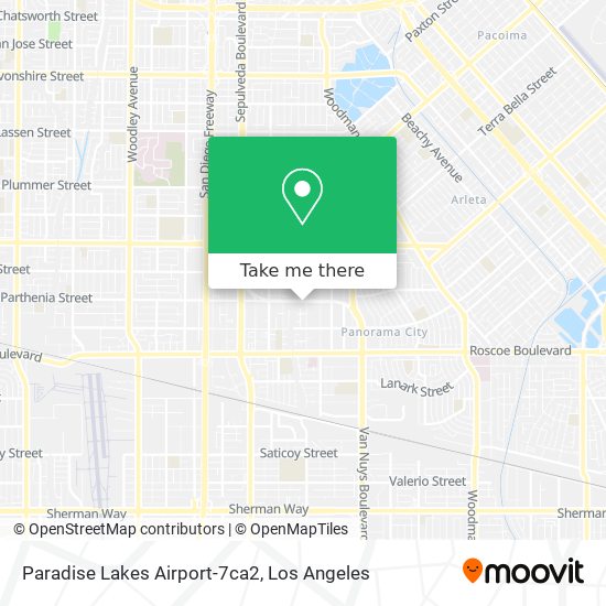 Paradise Lakes Airport-7ca2 map