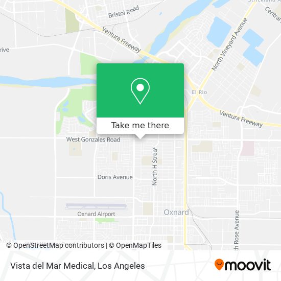 Vista del Mar Medical map