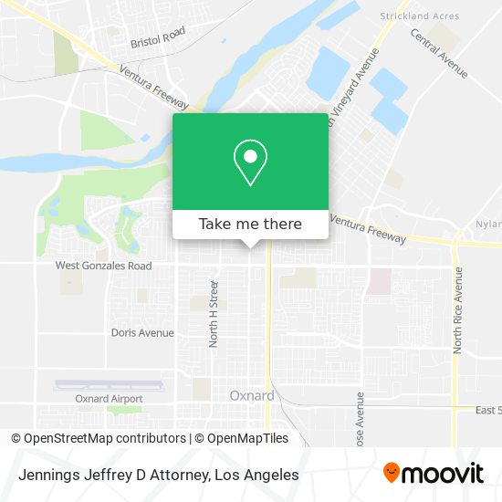 Jennings Jeffrey D Attorney map