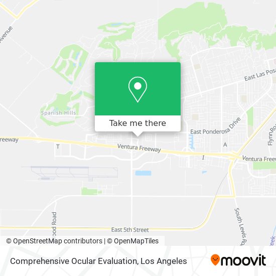 Comprehensive Ocular Evaluation map