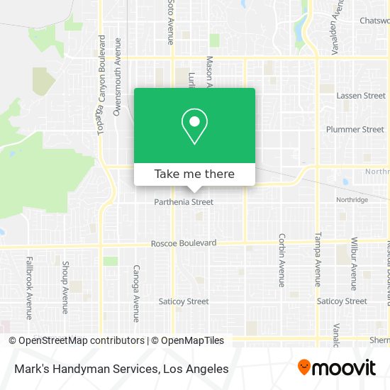 Mapa de Mark's Handyman Services