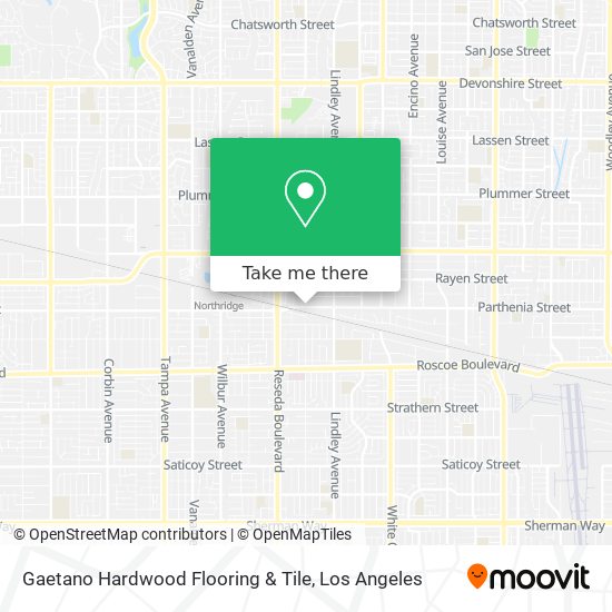 Gaetano Hardwood Flooring & Tile map