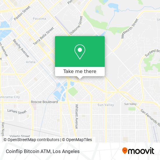 Mapa de Coinflip Bitcoin ATM