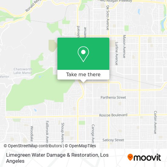 Limegreen Water Damage & Restoration map