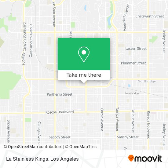 La Stainless Kings map