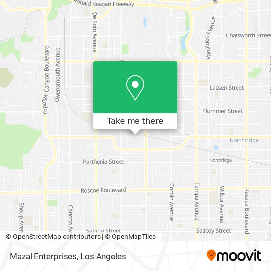 Mazal Enterprises map