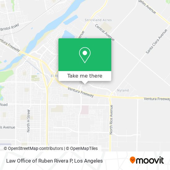 Mapa de Law Office of Ruben Rivera P
