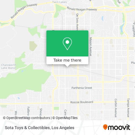 Mapa de Sota Toys & Collectibles