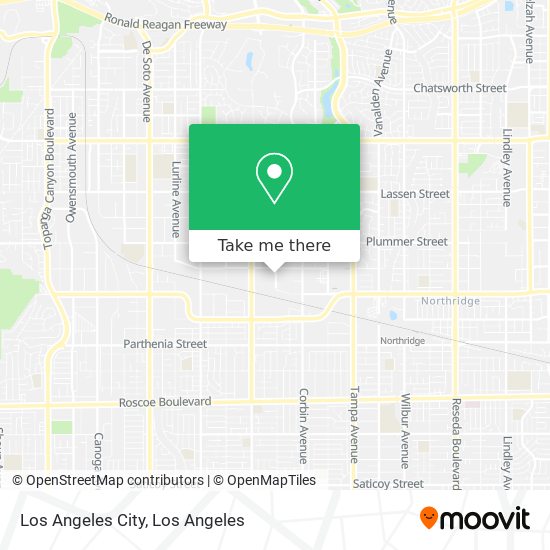 Mapa de Los Angeles City