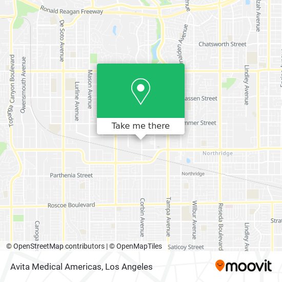 Avita Medical Americas map