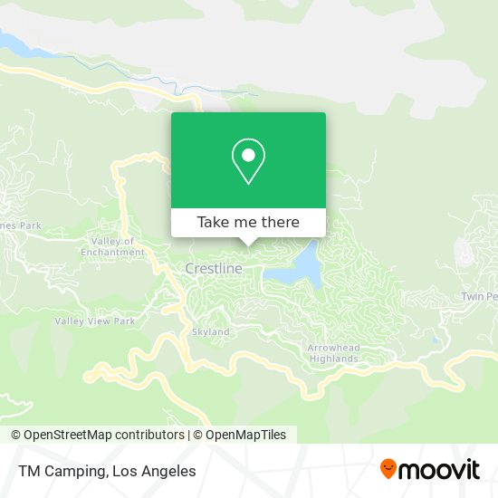TM Camping map