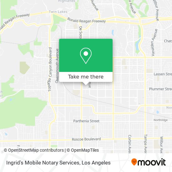 Ingrid's Mobile Notary Services map