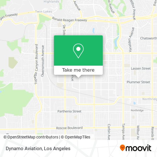 Dynamo Aviation map