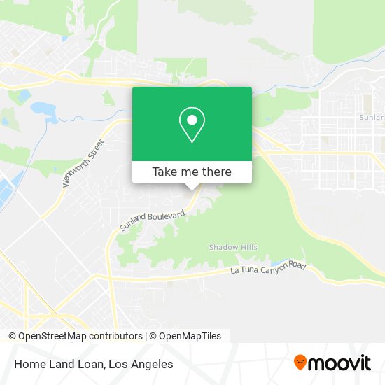 Home Land Loan map