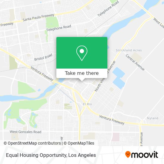 Equal Housing Opportunity map