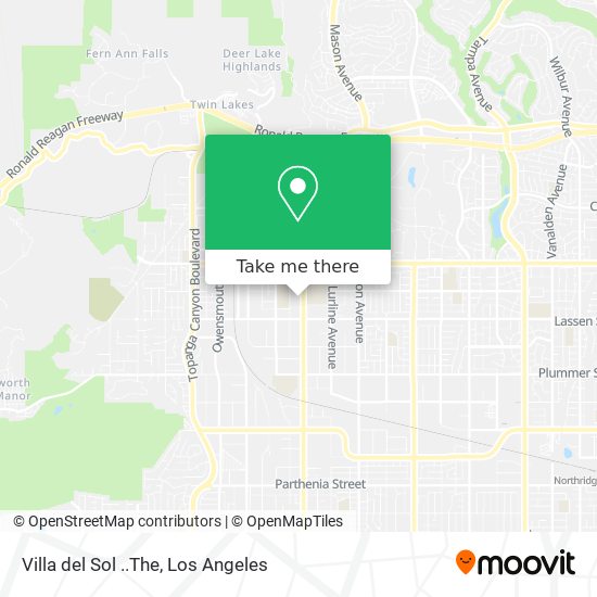 Villa del Sol ..The map