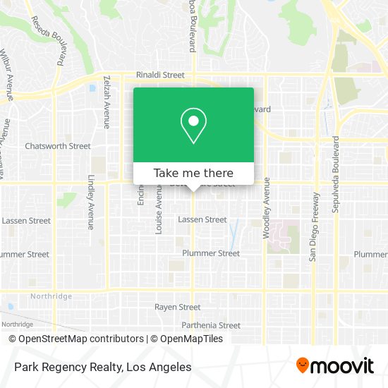 Park Regency Realty map