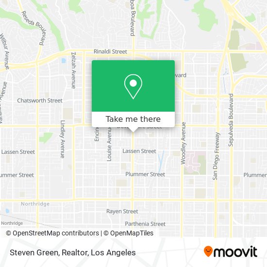 Steven Green, Realtor map