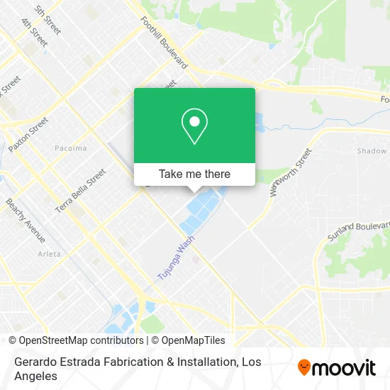Gerardo Estrada Fabrication & Installation map
