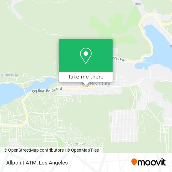 Allpoint ATM map