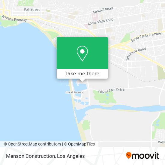 Mapa de Manson Construction